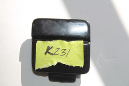 2004-07 BMW 530i REAR BUMPER TOW HOOK COVER CAP (BLACK) K231 image 5