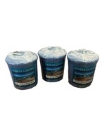 Yankee candle votive sampler TURQUOISE SKY x3 Rare Htf Smell - $9.54
