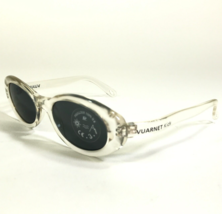 Vuarnet Kids Sunglasses B600 Clear Round Frames with Blue Lenses 43-18-115 - £36.66 GBP