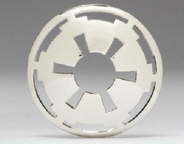 Star Wars Imperial Logo Large Metal 3-D Belt Buckle Silver Toned NEW UNUSED - £21.39 GBP