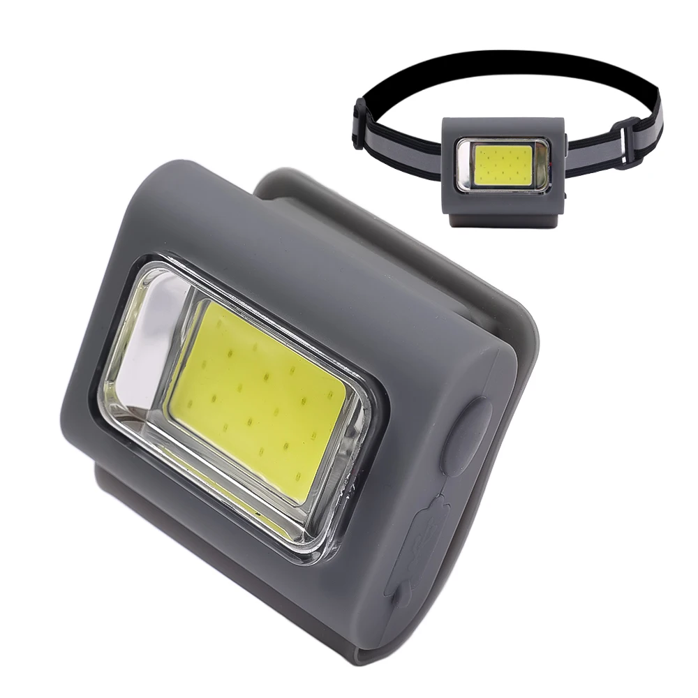 Portable Work Lamp Clip on Rechargeable Worklight Head Headlamp LED Headlight Ma - £89.27 GBP