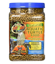 Zoo Med Aquatic Turtle Growth Food Formula - High-Protein Nutrition for ... - £26.57 GBP+