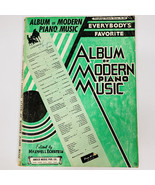 Album Of Modern Piano Music Sheet Music Book Everybody&#39;s Favorite Series... - £10.28 GBP