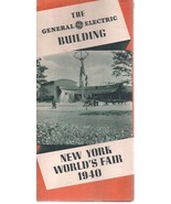 1940 NEW YORK WORLD&#39;S FAIR GM General Motors Building 16section fold-out... - $186.88 MXN