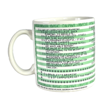 Laws of Computer Programming Vtg 1 Coffee Mug 1982 Kenneth Grooms Japan Bradleys - £28.02 GBP