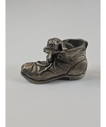 Hallmark Little Gallery Pewter  1976 No One Else Can Fill Your Shoe Pupp... - €10,19 EUR