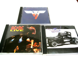 AC/DC Live/Van Halen II/Aerosmith Pump rock CD&#39;s pre-owned good condition - £7.79 GBP