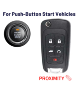 2010-2019 GMC CHEVROLET BUICK Flip Key PEPS KEYLESS GO  13504199  OHT010... - $24.99