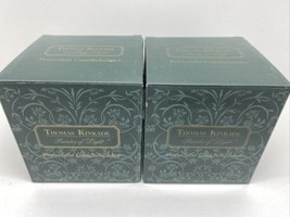 2 Thomas Kinkade Painter Of Light Porcelain Votive Candleholder - New Sealed - $19.75