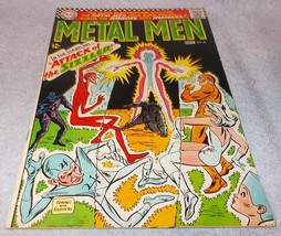 Silver Age DC Metal Men Comic Book No 22 November 1966 12 cent VF 8.0 - £7.81 GBP