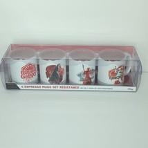 Star Wars Expresso 4 Pack Resistance Coffee Mug Set First Order Kylo Ren... - $31.67