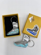 Air Mags Back to the Future Mini Sneaker Keychain with Shoe Box or Display Box - £8.30 GBP+