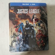 New JUSTICE LEAGUE: Steelbook Blu-ray+DVD SEALED new jim lee artwork - £18.43 GBP