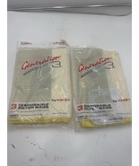 2 Bags Kirby 197289 Generation 3 Twist Style Paper Bags - 5 Pack - $271.46 MXN