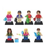 Set of 7 Custom Big Bang Theory Minifigures - $20.60