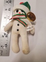 Vintage 1983 Designs By Sondra Christmas Ornament Snowman - £2.96 GBP