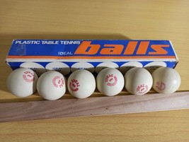 Vintage Czechoslovakian table tennis balls Ideal. Original. 1980s - £31.03 GBP