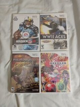 Nintendo Wii Sealed Game Lot Of 4 Madden 08, WW2 Aces Shooter, Bakugan - £22.14 GBP