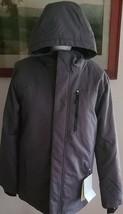 All in Motion™ ~ Size Small ~ Gray ~ Cold Weather Jacket ~ Wind/Water Resistant - £35.87 GBP