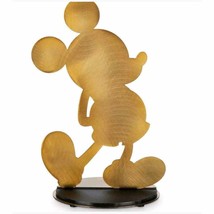 Mickey The True Original Silhouette Figure - Gold Collection - Limited Edition - £88.22 GBP