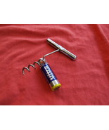RARE VINTAGE RUSSIAN USSR SOVIET WINE BOTTLE OPENER ALL STAINLESS STEEL ... - €6,04 EUR