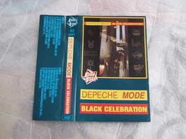 Depeche Mode Black Celebration  Cassette Made In Poland - £8.53 GBP