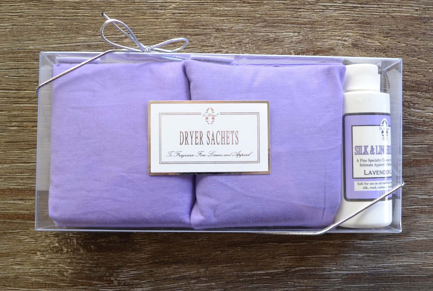 2-Pack Le Blanc Lavender Lady Dryer Sachets -  with sample detergent - $34.95