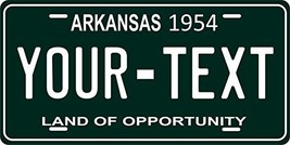 Arkansas 1954 Personalized Tag Vehicle Car Auto License Plate - £13.38 GBP