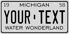 Michigan 1958 Personalized Tag Vehicle Car Auto License Plate - $16.75