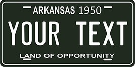 Arkansas 1950 Personalized Tag Vehicle Car Auto License Plate - £13.17 GBP