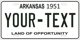 Arkansas 1951 Personalized Tag Vehicle Car Auto License Plate - £13.17 GBP