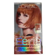 L&#39;Oreal Paris Feria C74 Intense Copper Multi-Faceted Shimmering Hair Color - £13.93 GBP