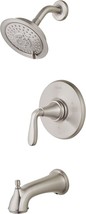 Pfister Lg89-8Mgk Northcott 1-Handle Tub &amp; Shower, Trim Only, In Brushed Nickel - £154.22 GBP