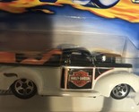 Hot Wheels 2001 Mainline # 156  &#39;40 Ford Truck  White  Harley-Davidson - £7.00 GBP