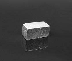 Pure Silver Brick rectangle shape chandi ki int for lal kitab remedy - £35.30 GBP