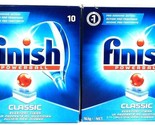2 Boxes Finish 5.74 Oz Powerball Classic Pre Soak Action 10 Dishwasher D... - £14.95 GBP
