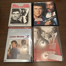 Lethal Weapon Action Movies 1-4 DVD Danny Glover Mel Gibson 3 &amp; 4 NEW Sealed - £7.81 GBP