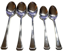 Oneida MAESTRO / ST. LEGER Stainless Steel 3 Place spoons &amp; 3 Teaspoons - £21.71 GBP