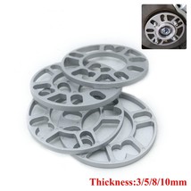 1pc Aluminum Universal Car Wheel Spacer Shims Plate 3mm 5mm 8mm 10mm Fit 4x100 4 - £8.27 GBP+