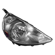 Headlight For 2007-2008 Honda Fit Passenger Side Chrome Housing Clear Lens -CAPA - £280.10 GBP