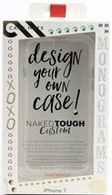 NEW Case-Mate iPhone 8/7/6 Naked Tough CUSTOM Case Design DIY Clear Create - £3.70 GBP