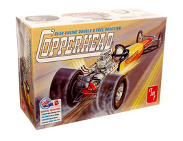 AMT Copperhead Rear-Engine Dragster 1:25 Scale Model Kit AMT 1282/12 New in Box - £19.94 GBP