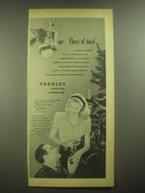 1945 Yardley English Lavender Ad - Flurry of tinsel - £14.78 GBP