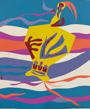 FLORA ROSEFSKY ORIGINAL ONE-OF-A-KIND HAND DRAWING ON PAPER HAND SIGNED - €380,31 EUR