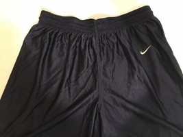 Nike Men&#39;s Shorts Sz L Athletic Blue White Polyester Nylon - £12.31 GBP