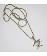 Small .925 Open Sea Turtle Pendant - $52.72 CAD
