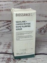Biossance Squalane Copper Peptide Rapid Plumping Serum 1.69 oz - £31.23 GBP