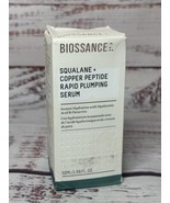 Biossance Squalane Copper Peptide Rapid Plumping Serum 1.69 oz - £31.41 GBP