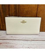 Coach Slim Zip Wallet With Floral Cluster Print Interior - $175.22 CAD