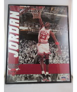 Vintage Michael Jordan Poster - By Star Line From 1990 -Black and White ... - £54.25 GBP